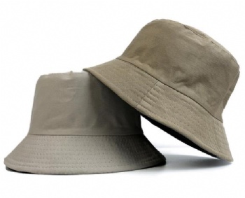 cotton twill blank bucket cap