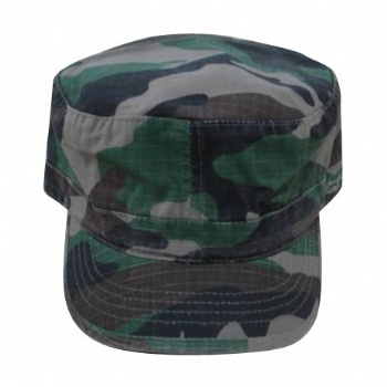 camo pattern fitted closure military cap