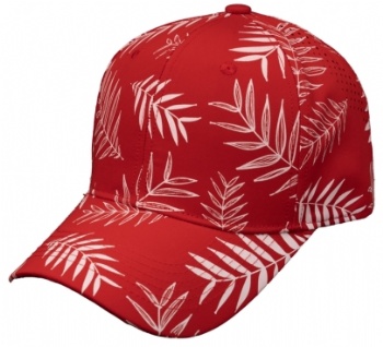 performance printing microfiber laser holes sprorts cap