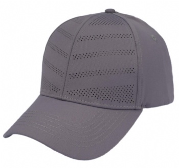 laser holes plain cap
