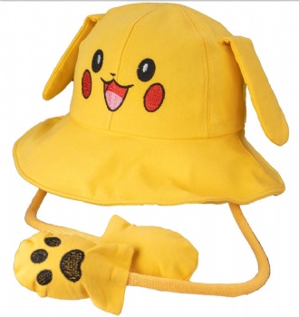 baby bucket cap with carton ears