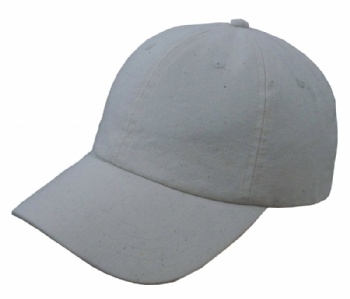 organic cotton canvas baseball cap hat
